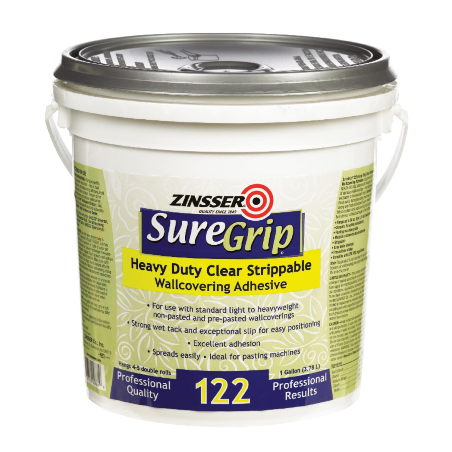 Zinsser SureGrip 122 High Strength Clear Adhesive 1 gal