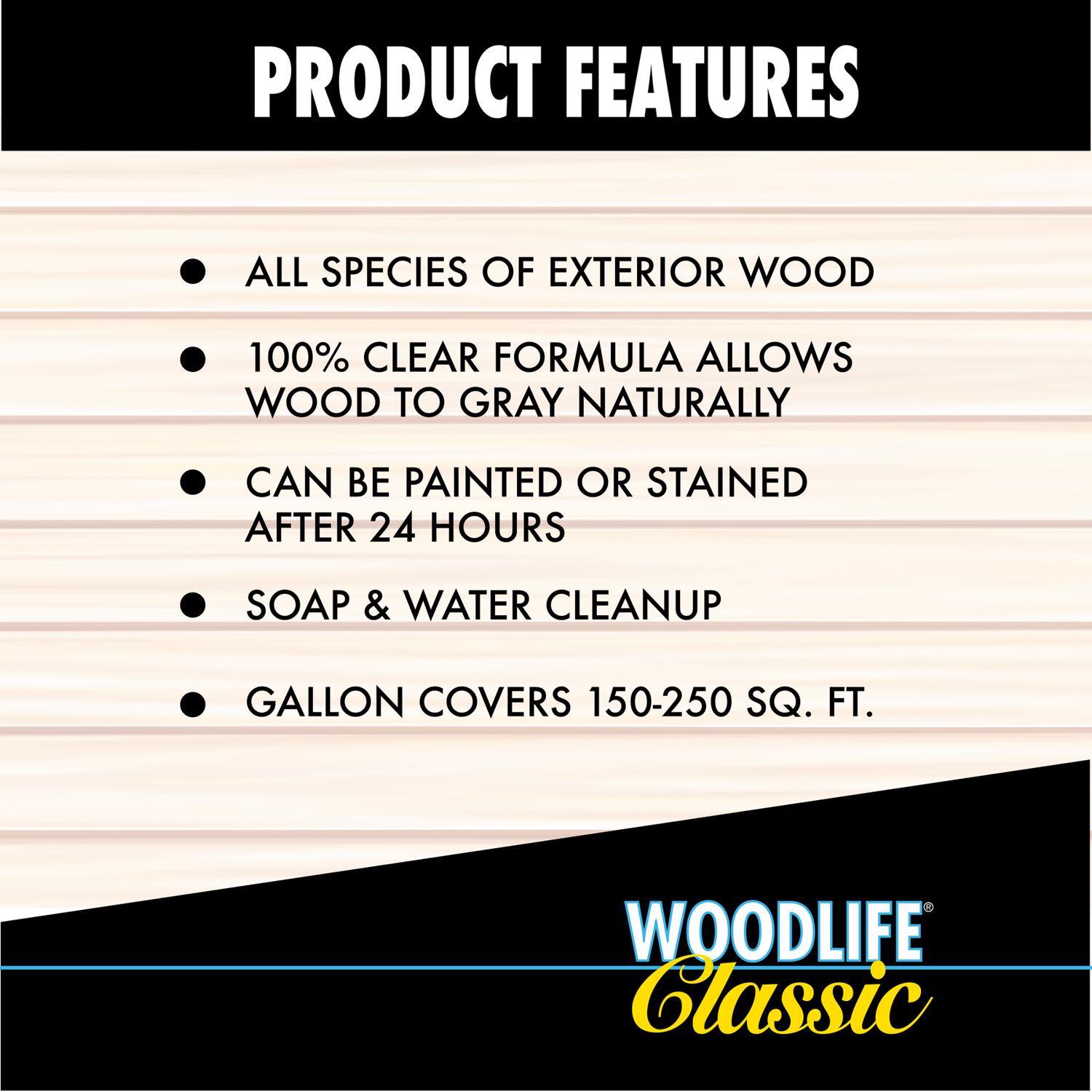 Wolman Woodlife Clear Water-Based Wood Preservative 1 gal