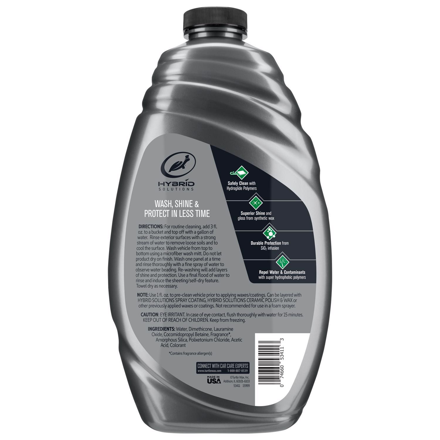 Turtle Wax Hybrid Solutions Ceramic Wash and Wax 48 oz