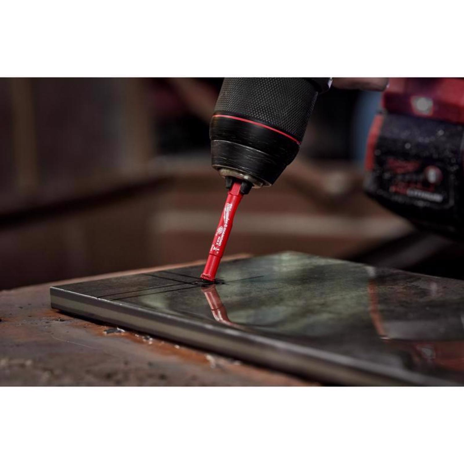 Milwaukee Diamond Max 3/16 in. Diamond Grit Glass, Porcelain, Tile, and Stone Hole Saw 1 pc