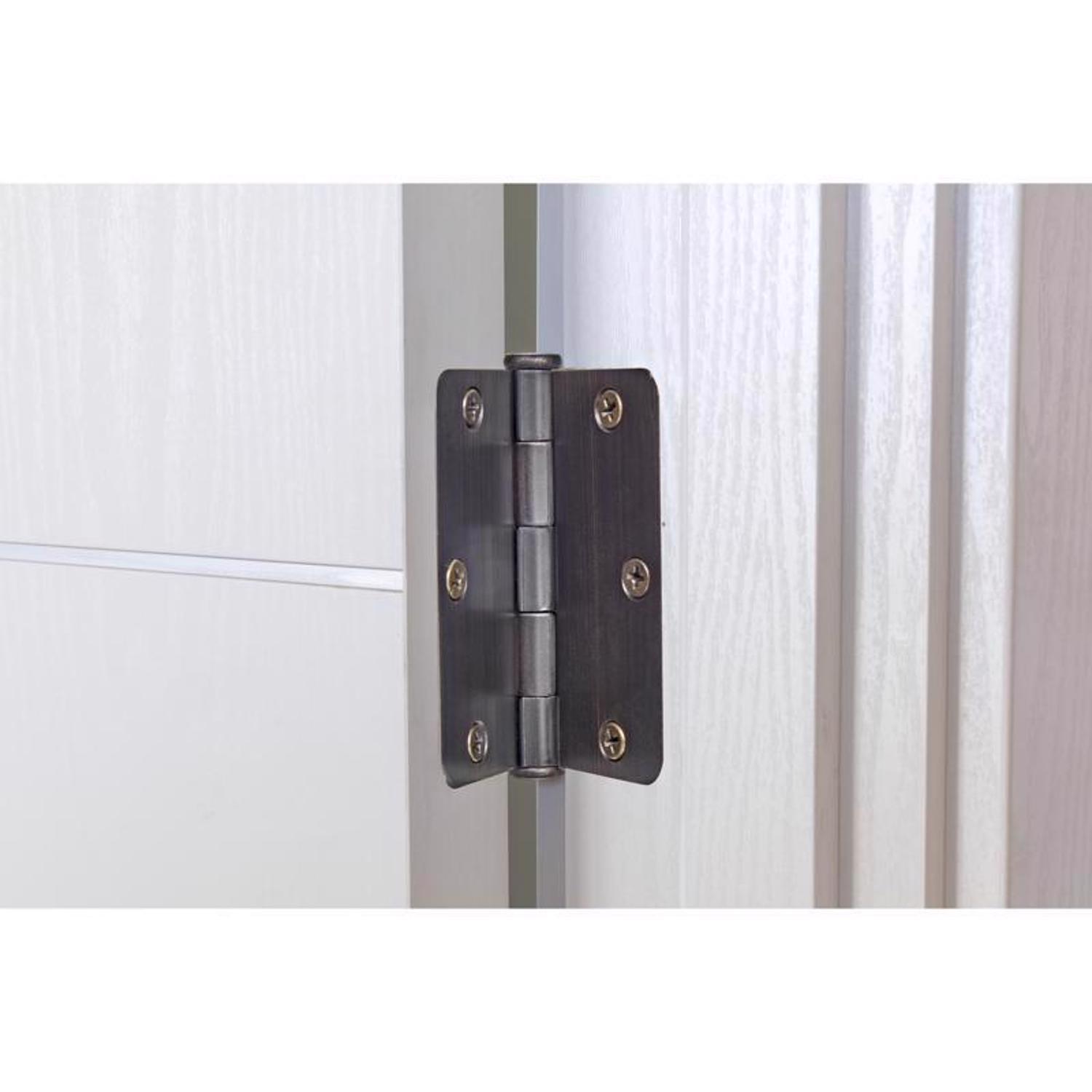 Ace 3-1/2 in. L Oil Rubbed Bronze Residential Door Hinge 3 pk