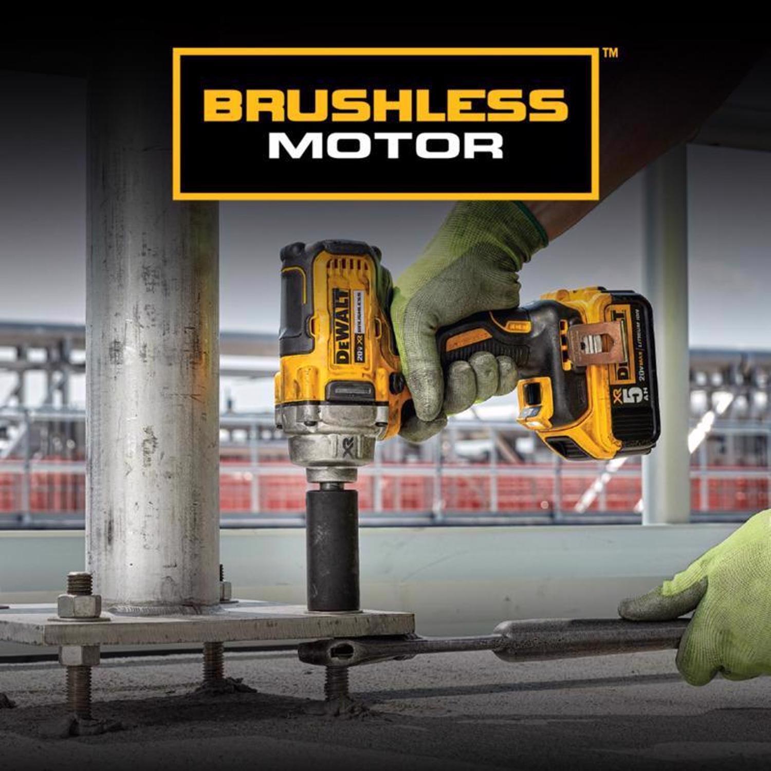 DeWalt 20V MAX 1/2 in. Cordless Brushless Mid-Range Impact Wrench Tool Only