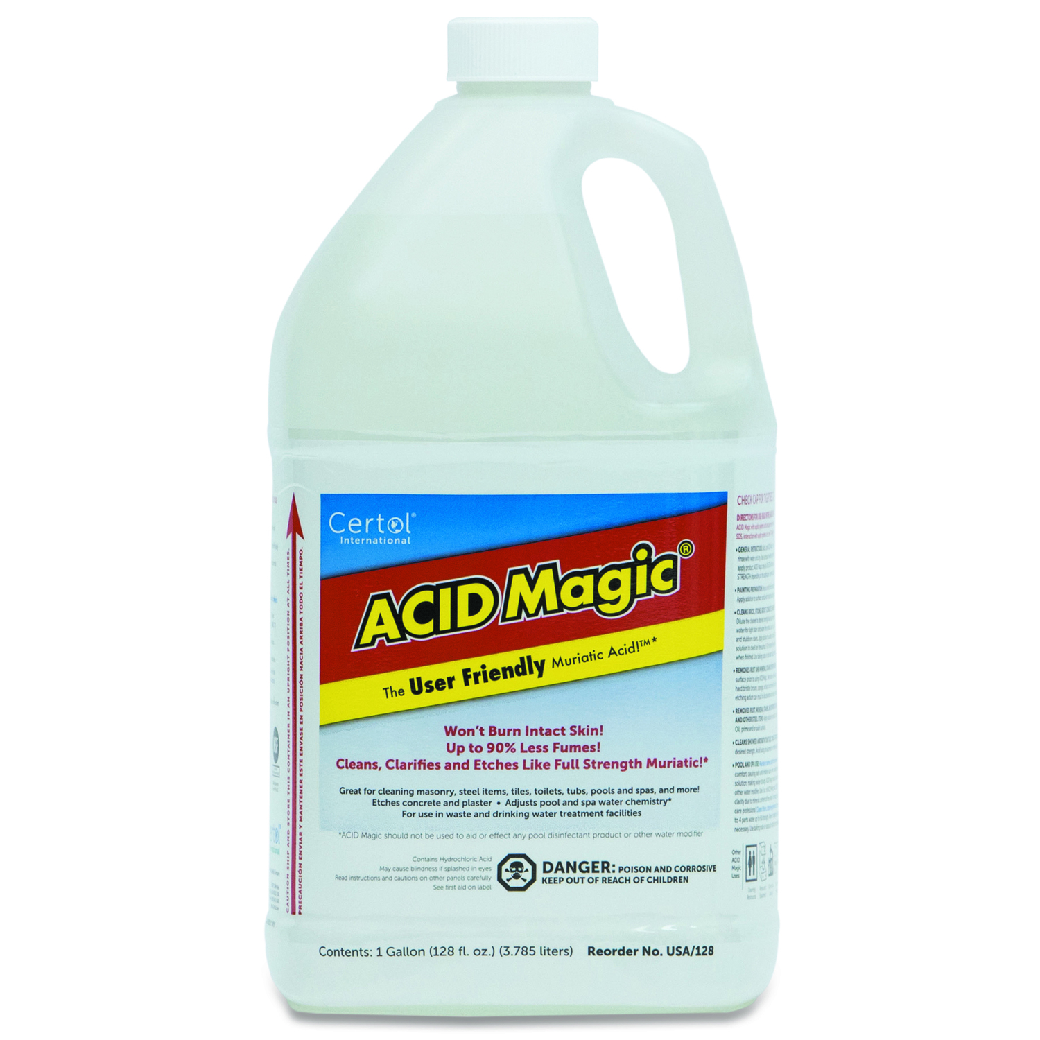 Acid Magic Muriatic Acid 1 gal Liquid Stine Home + Yard The Family