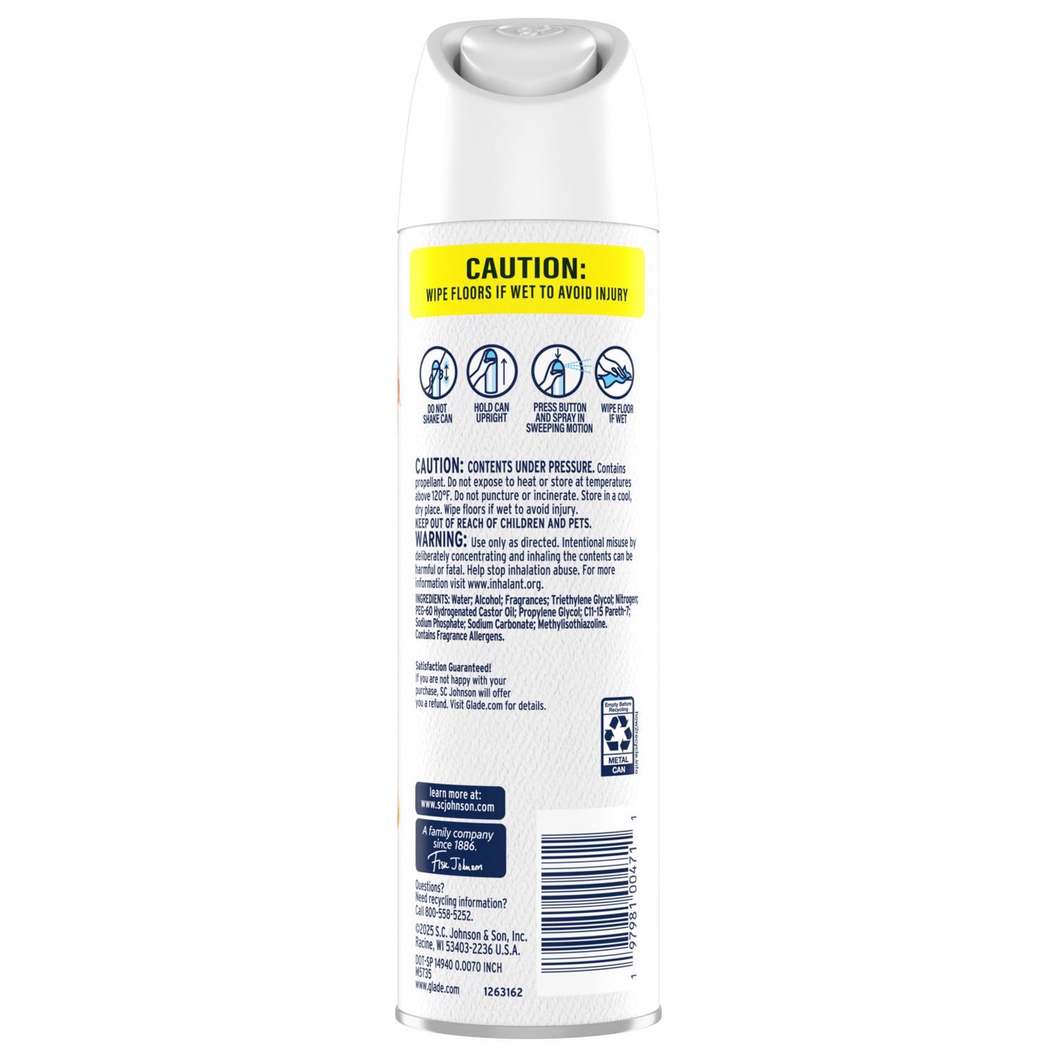 Glade Apple Cinnamon Scent Air Freshener 7.3 oz Aerosol