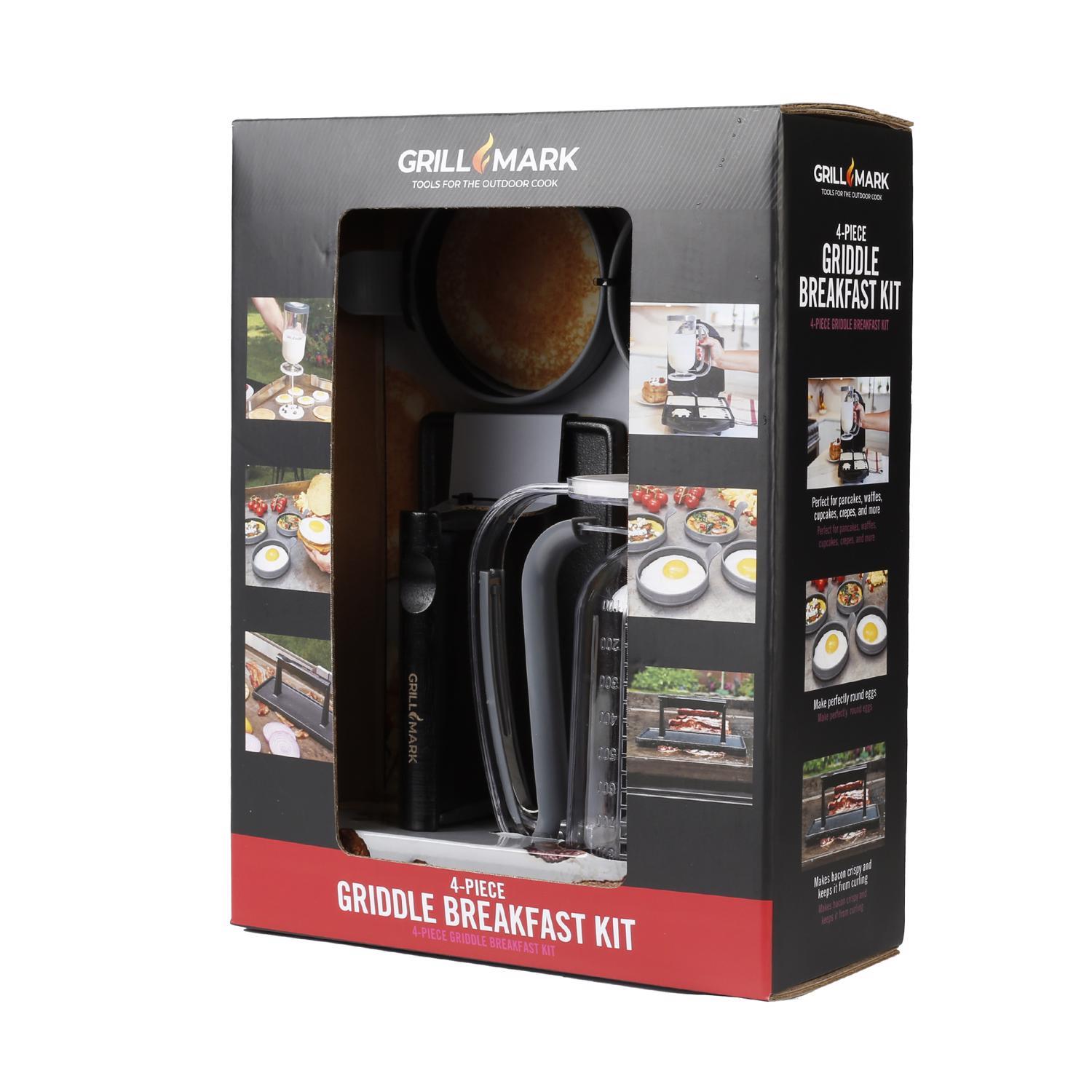 Grill Mark Cast Iron Breakfast Kit 4 pc