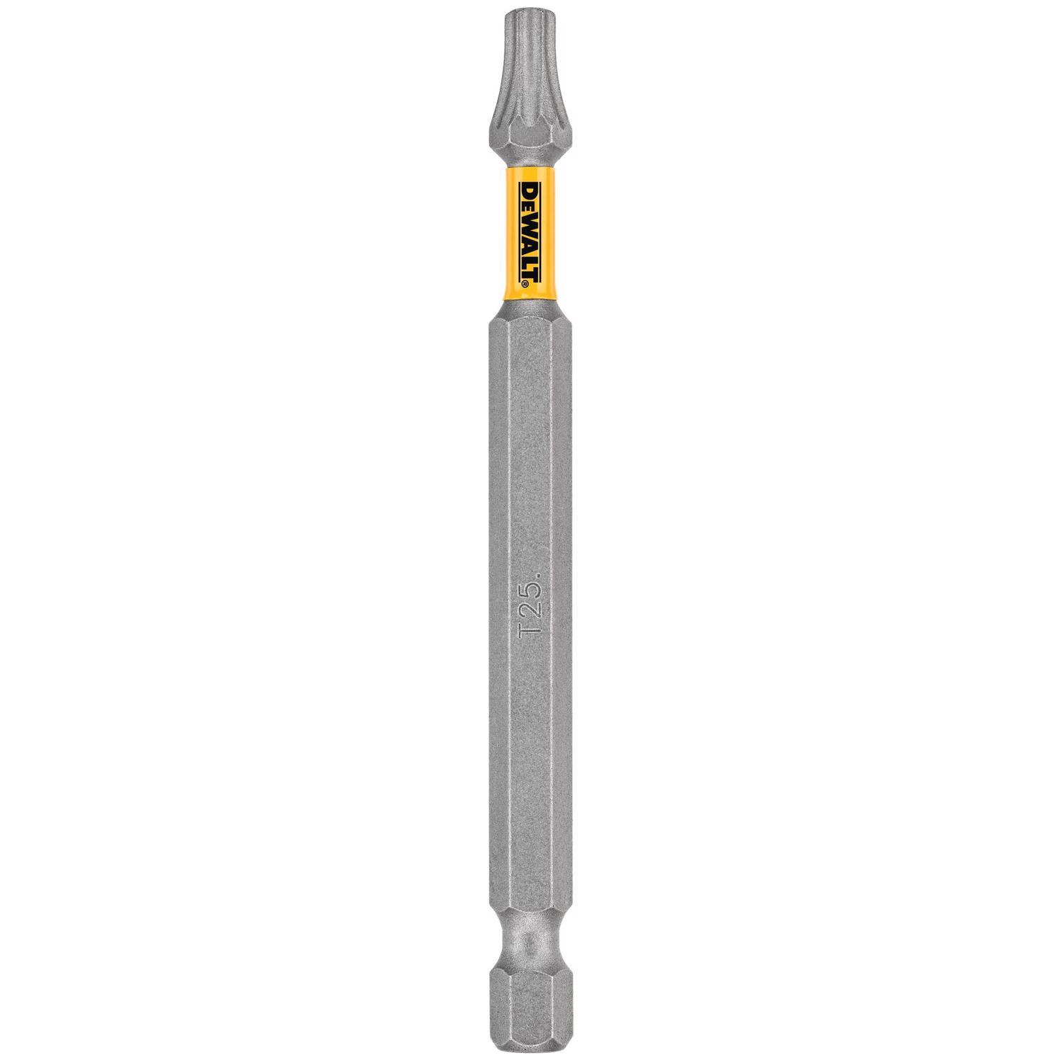 DEWALT Max Fit Torx #25 X 3.5 in. L Screwdriver Bit Steel 1 pk