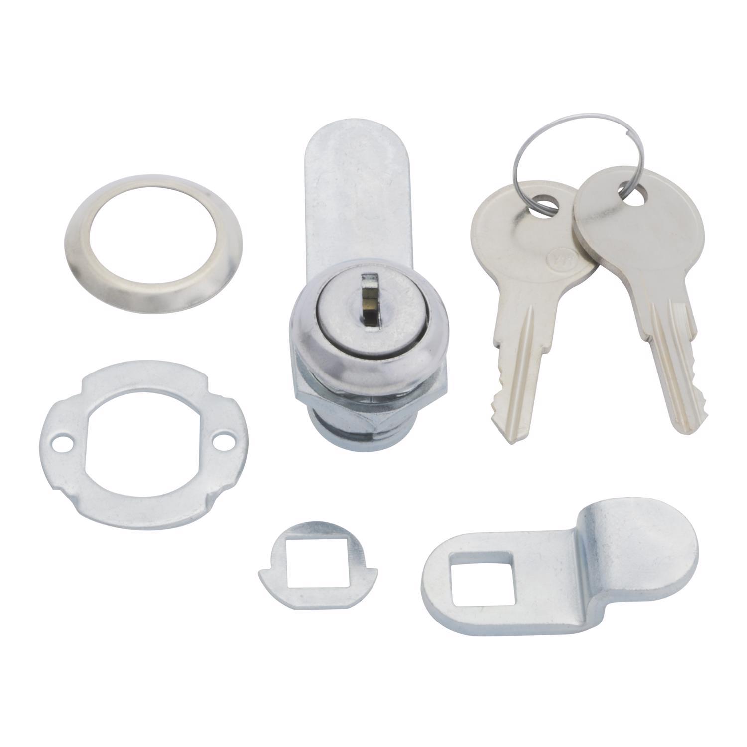 Ace Chrome Silver Brass Cam Lock