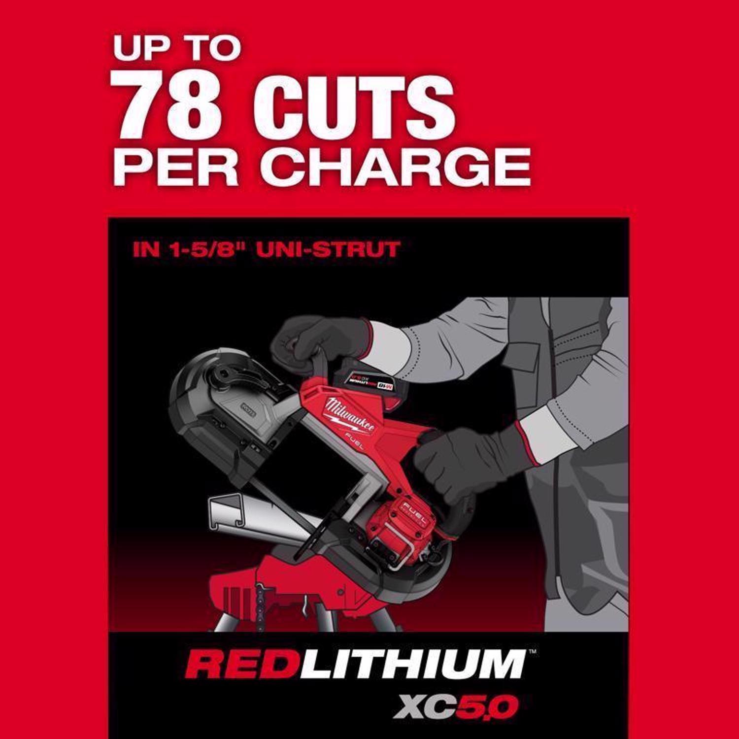 Milwaukee M18 FUEL Cordless Brushless Deep Cut Band Saw Tool Only