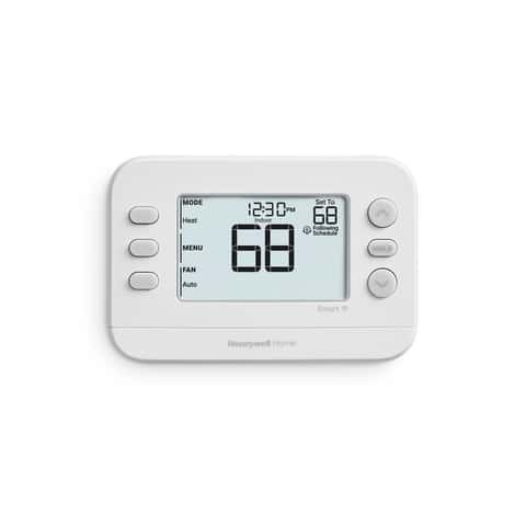 Honeywell Home X2S Smart Built In WiFi Heating and Cooling Push Button Smart-Enabled Programmable Thermostat