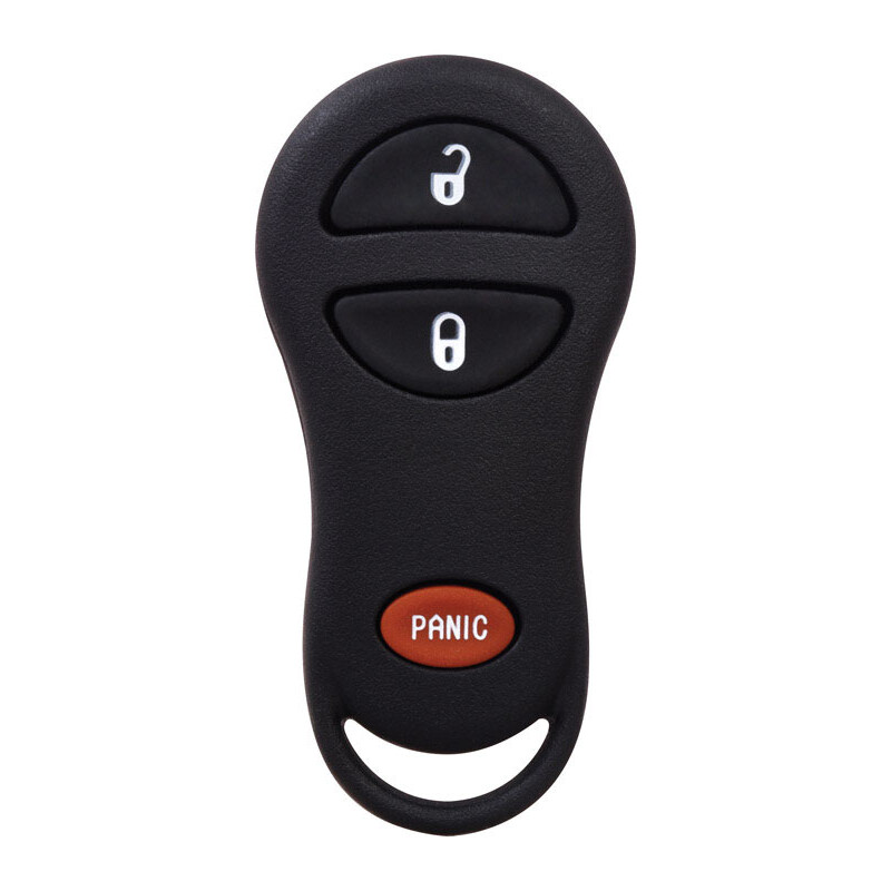 DURACELL Self Programmable Remote Automotive Replacement Key MOPAR GQ43VT17T 3-Button Remote L 