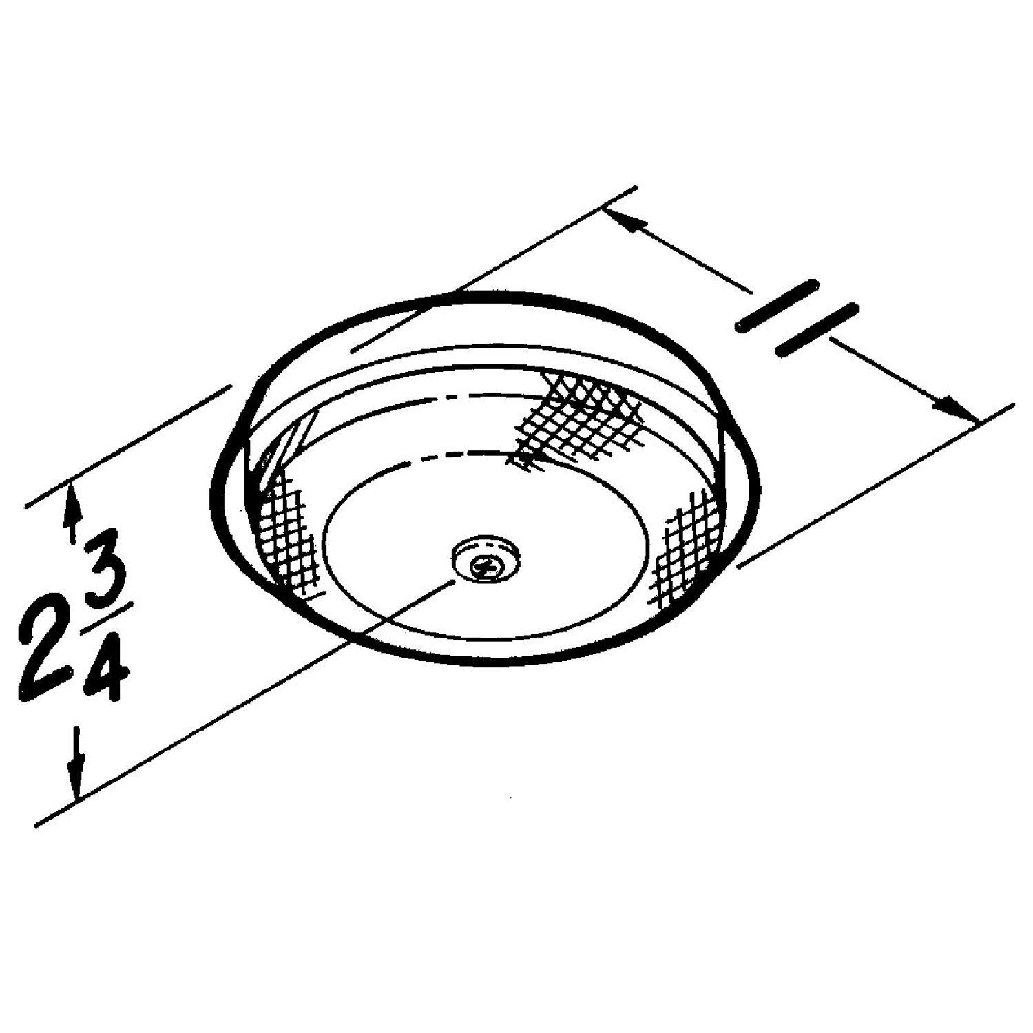 Broan-NuTone 85 CFM 0 Sones Ceiling Heater