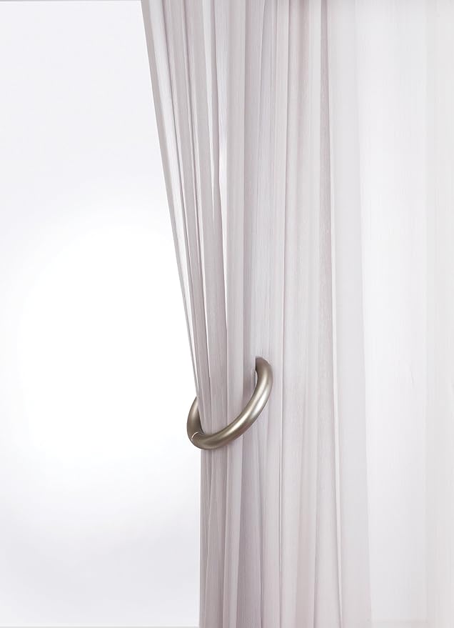 Umbra Halo Drapery Holdback, Auburn Bronze