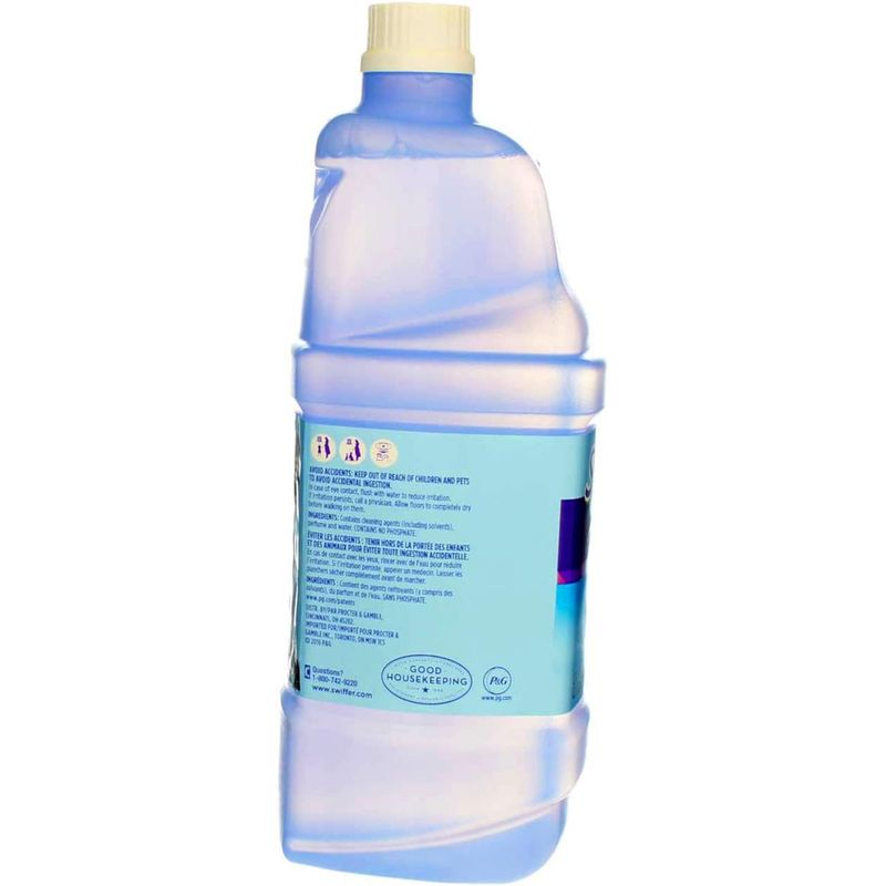SWIFFER 23679 1.25-Liter Wet Jet Multi-Surface Solution - Open Window Fresh - Quantity 4