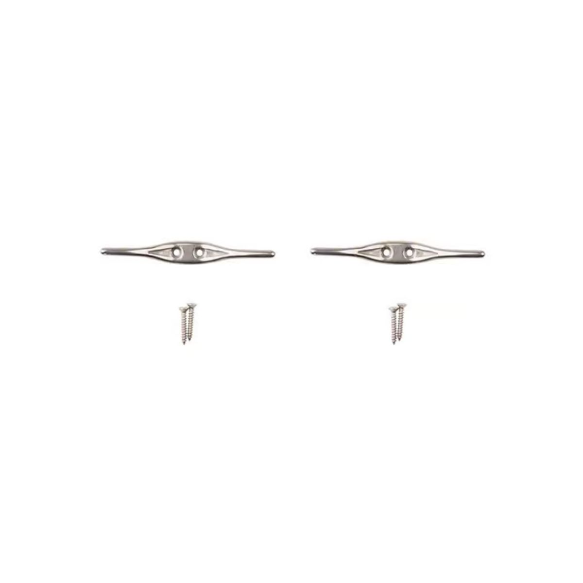 National Hardware Stainless Steel Rope Cleat 30 lb. cap. 4-1/2 in. L