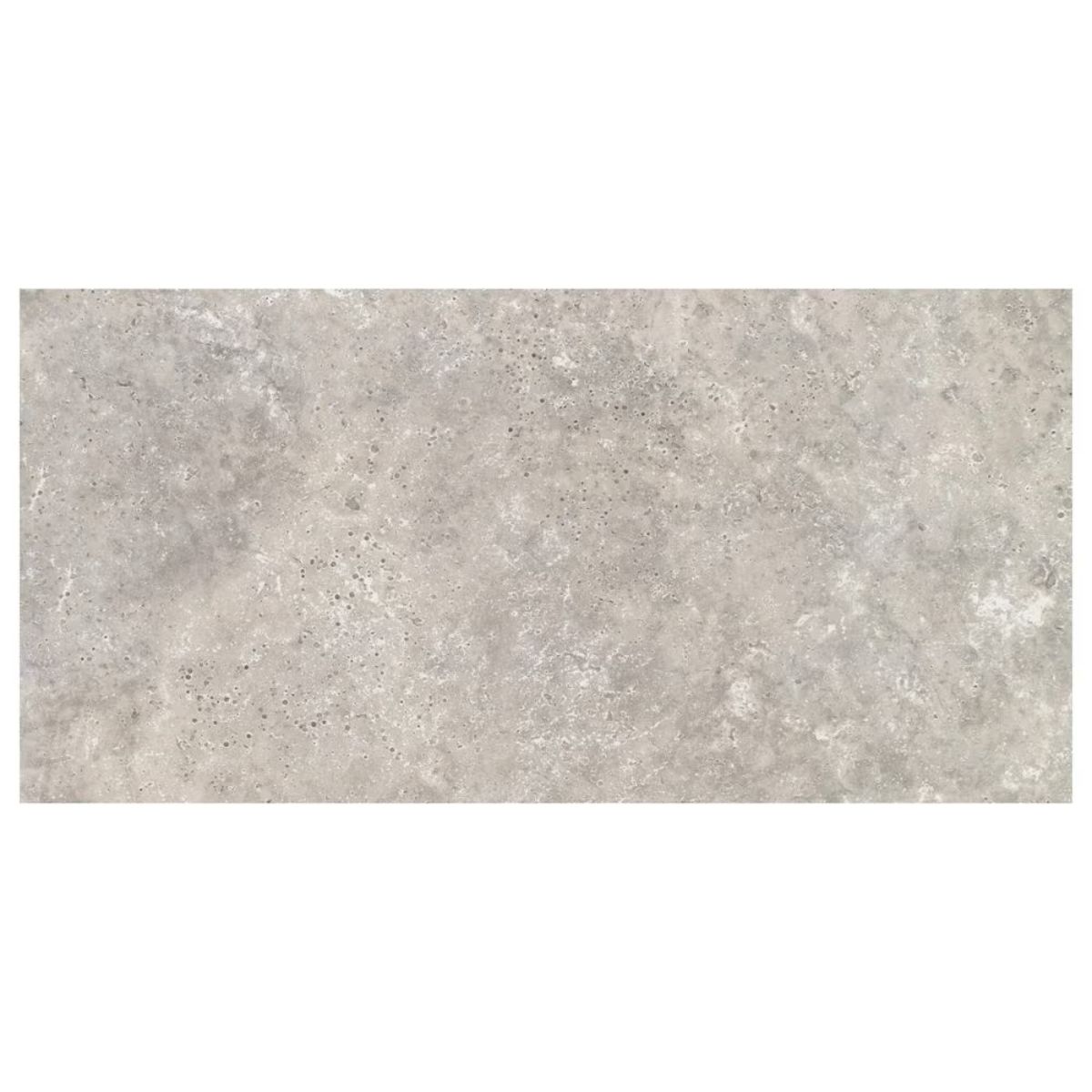 Emser Letrav Silver 12 in. x 24 in. Porcelain Tile