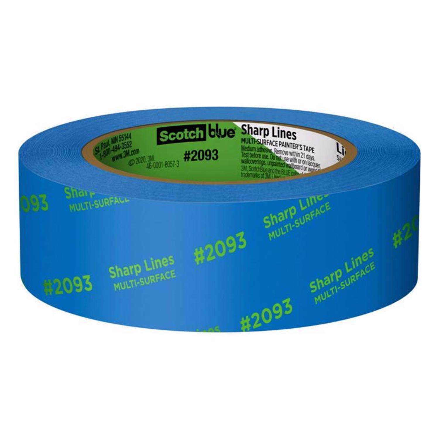 ScotchBlue 1.41 in. W X 60 yd L Blue Medium Strength Painter's Tape 3 pk