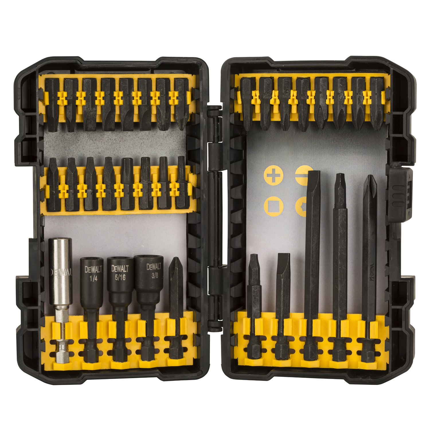 DeWalt Impact Ready Drive Bit Set Steel 34 pc