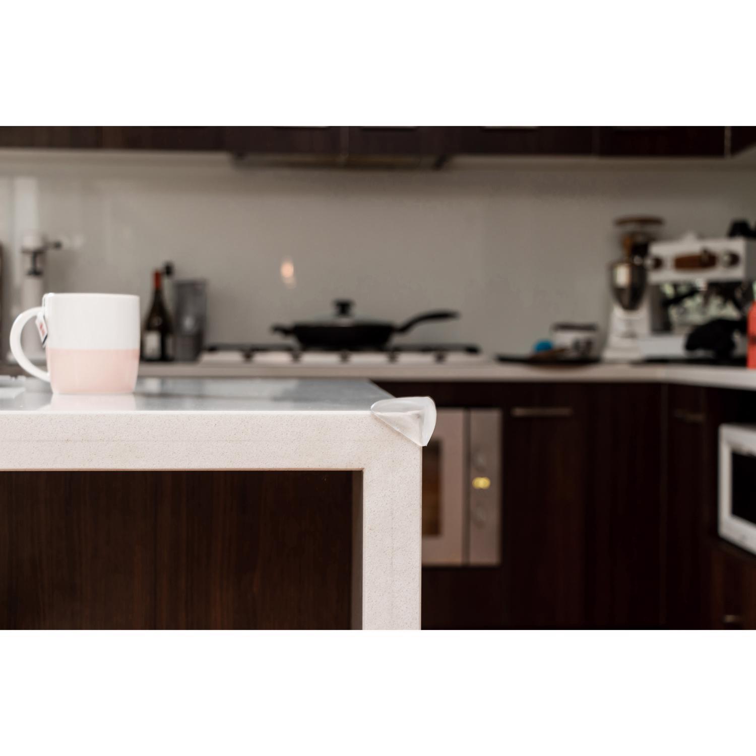 Dreambaby Clear Soft Rubber Corner Cushions 4 pk