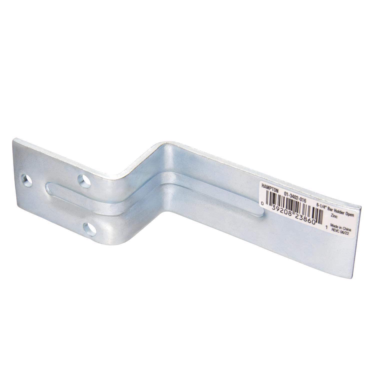 Ace Zinc-Plated Steel Open Bar Holder 1 pk