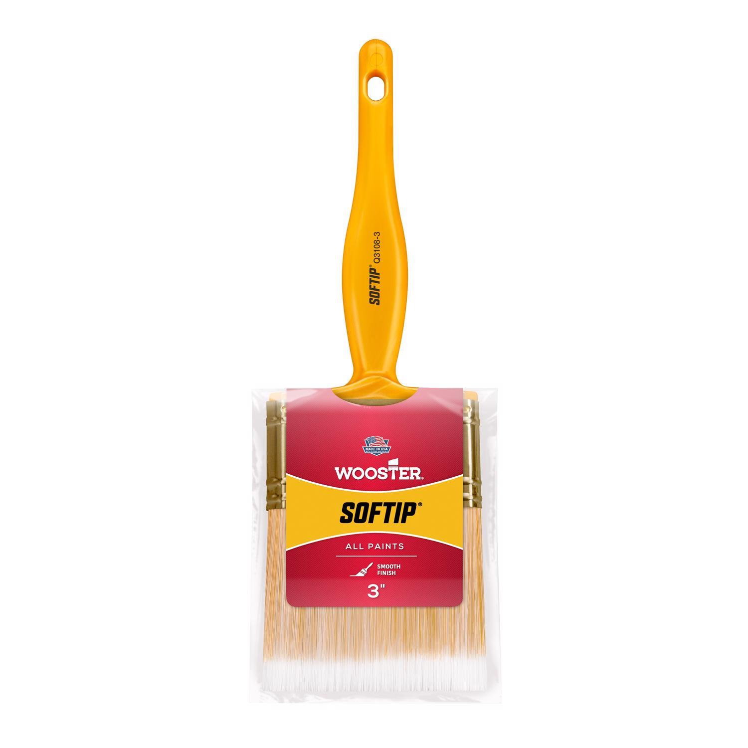 Wooster Softip 3 in. Flat Paint Brush