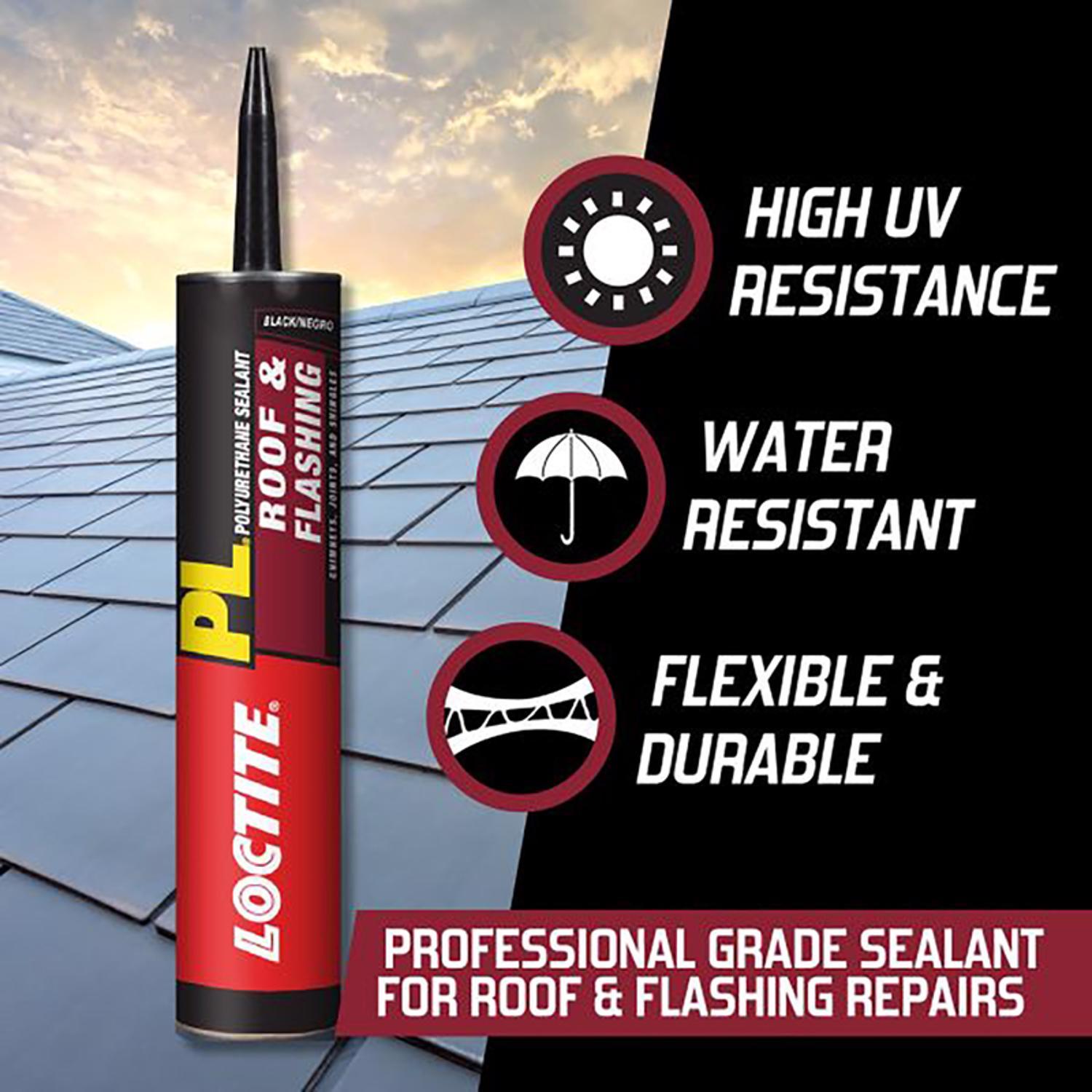 Loctite PL Matte Black Polyurethane Sealant 10 oz