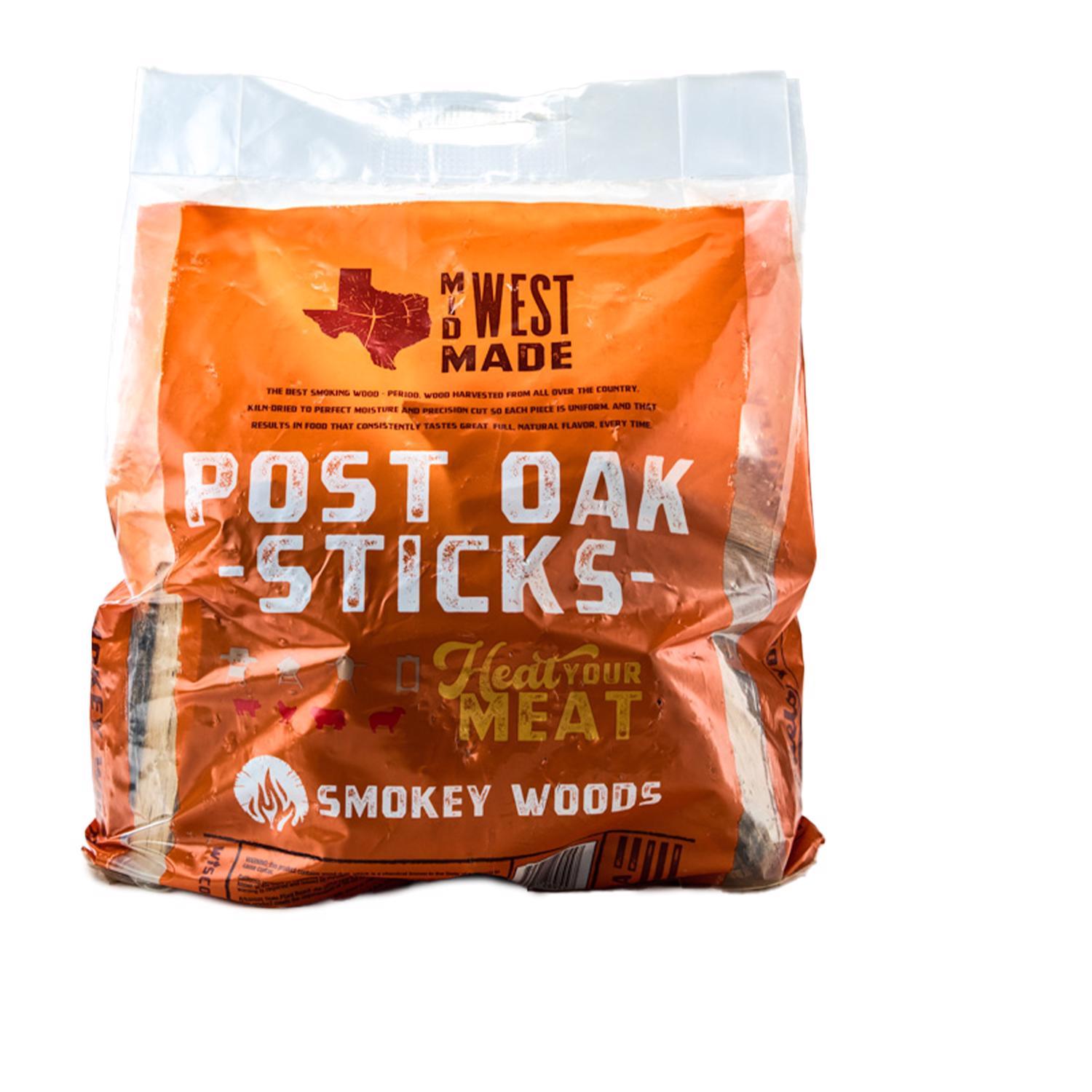 Smokey Woods All Natural Post Oak Cooking Logs 1 cu ft