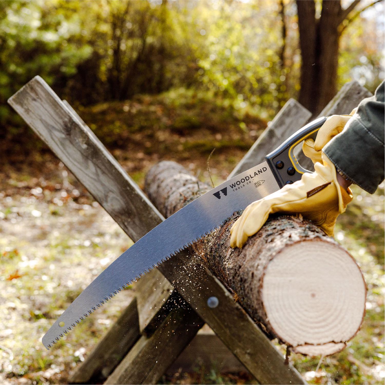 Woodland Tools High Carbon Steel Triple Cut Pruning Saw
