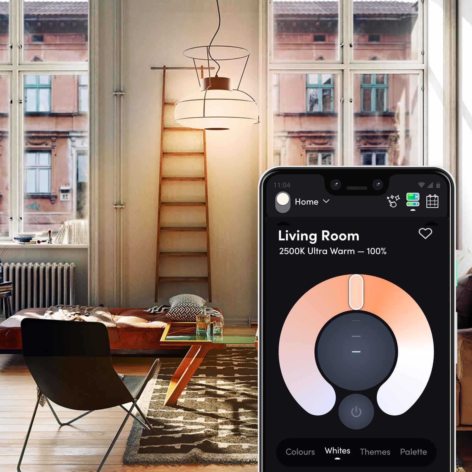 LIFX Smart Home A19 E26 (Medium) Smart-Enabled LED Bulb Color Changing 60 Watt Equivalence 1 pk