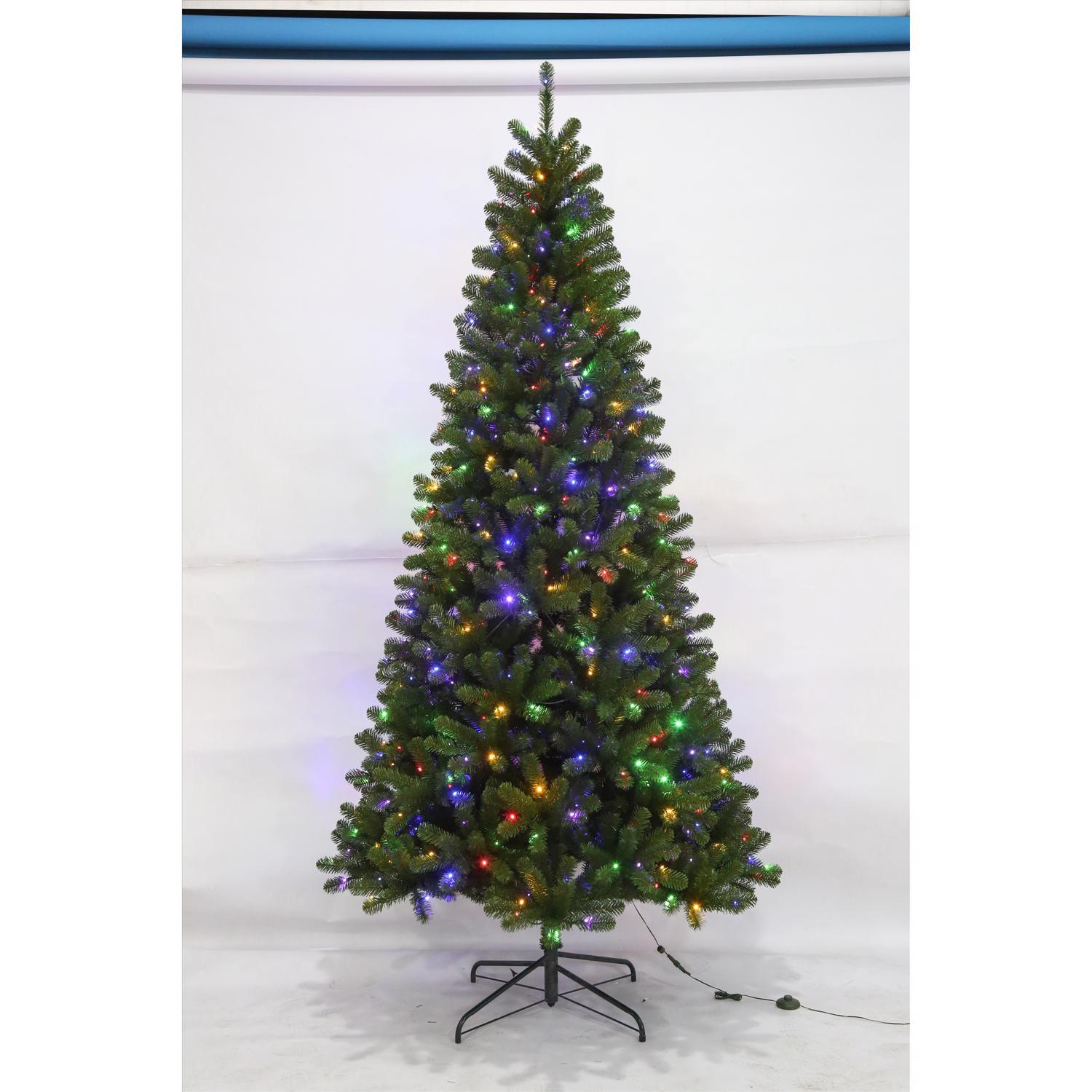 Celebrations 9 ft. Full LED 500 ct Monterey Pine Color Changing Christmas Tree
