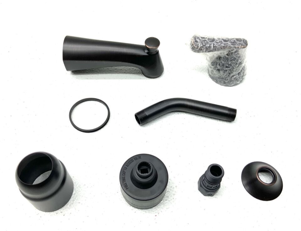 Chatfield Tub And Shower Trim Kit With Valve Legacy Bronze