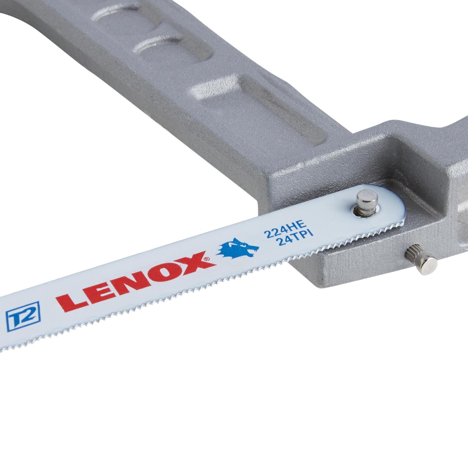 LENOX 12 in. Bi-Metal Hacksaw White 1 pc