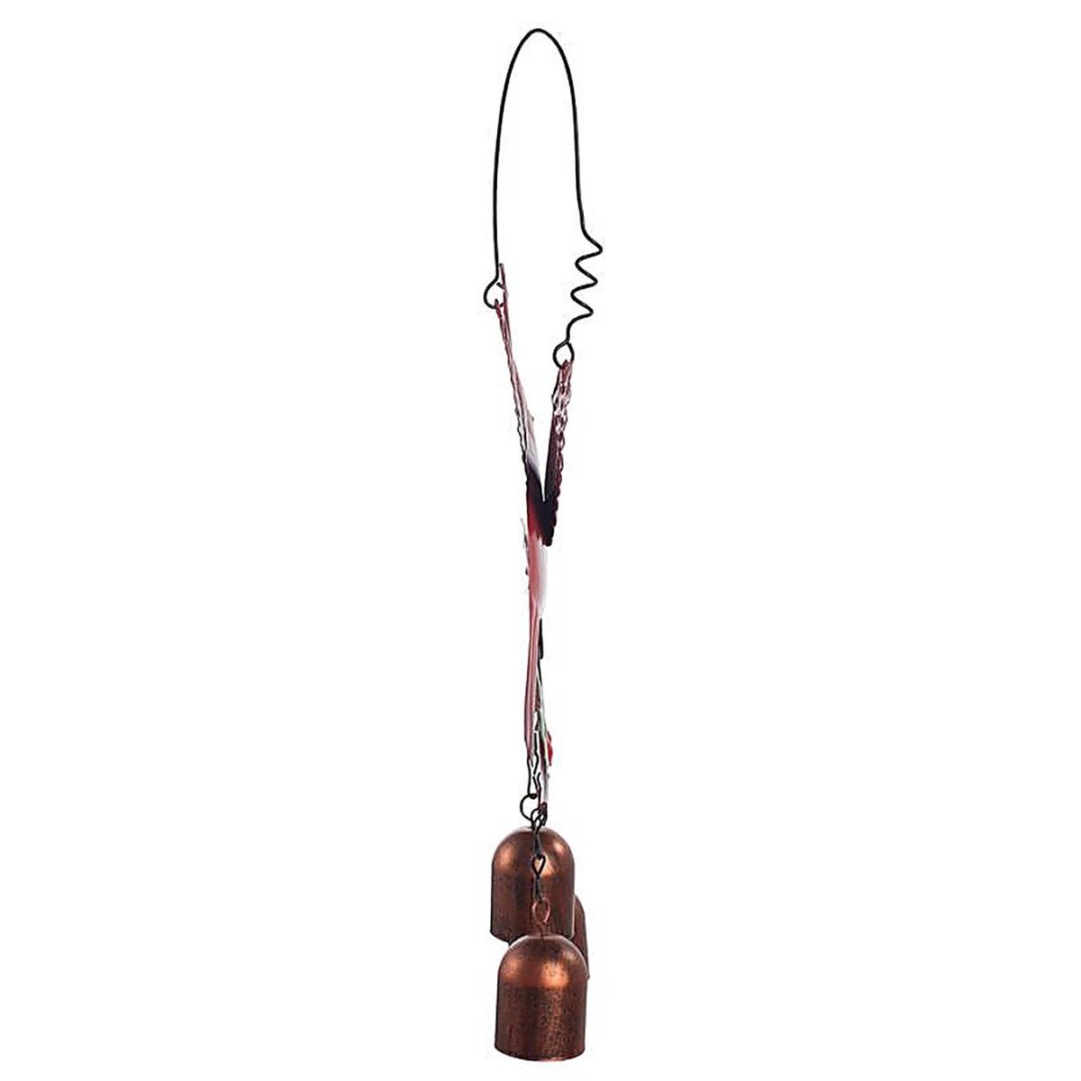 Test Rite Cardinal Bird with Bell Hanging Decor - 7.87 in.