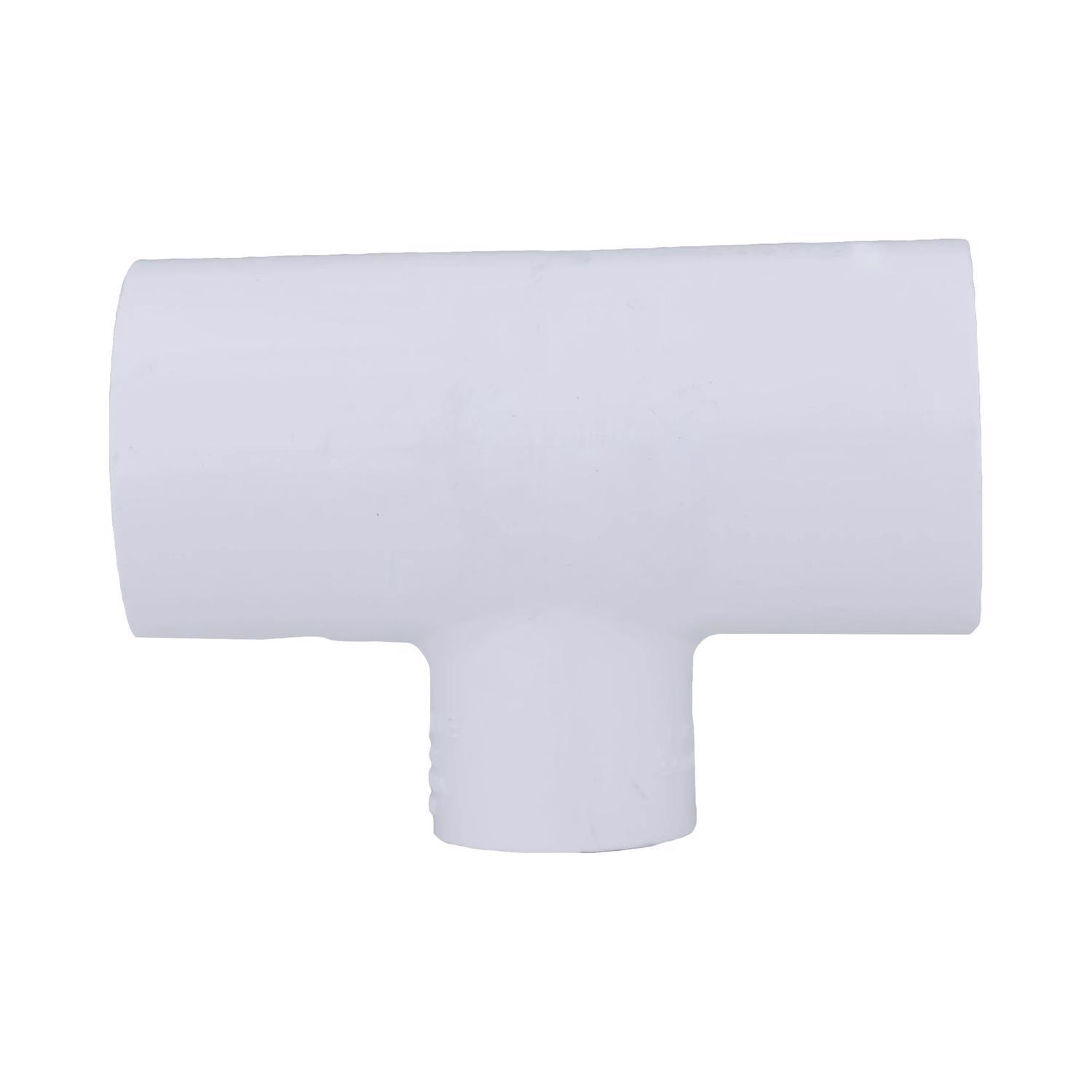 Charlotte Pipe Schedule 40 1/2 in. Slip X 1 in. D Slip PVC Reducing Tee 1 pk