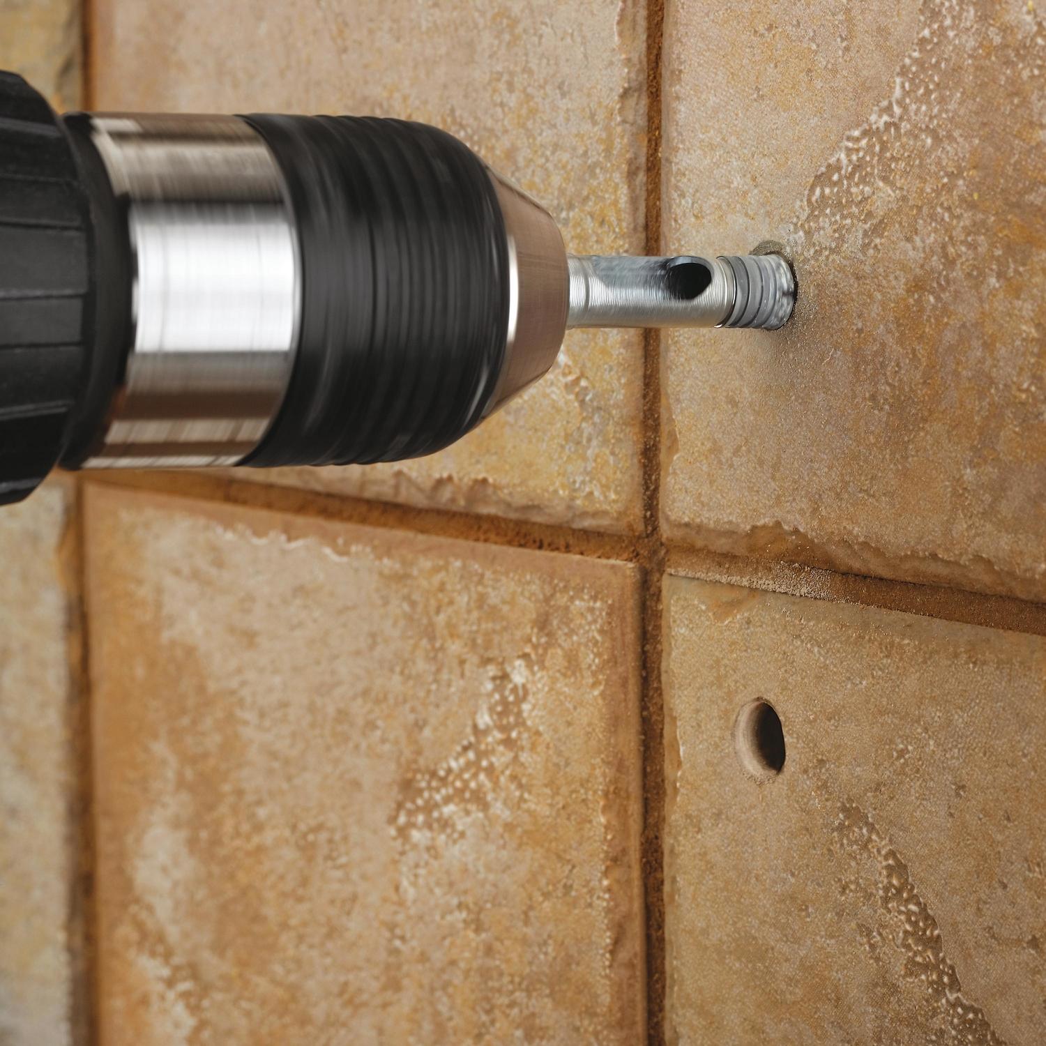 DeWalt 5/16 in. X 2-1/4 in. L Diamond Tipped Tile Drill Bit Straight Shank 1 pc