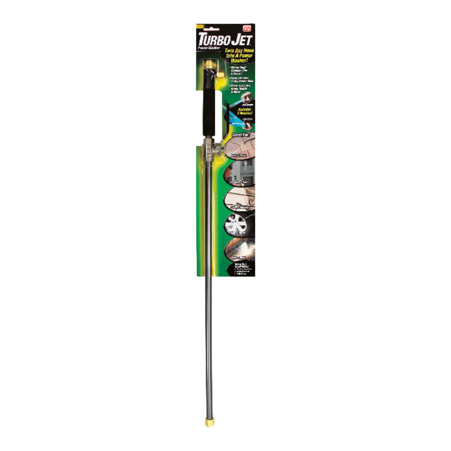 Turbo Jet As Seen On TV Adjustable Fan/Jet Aluminum Power Washer