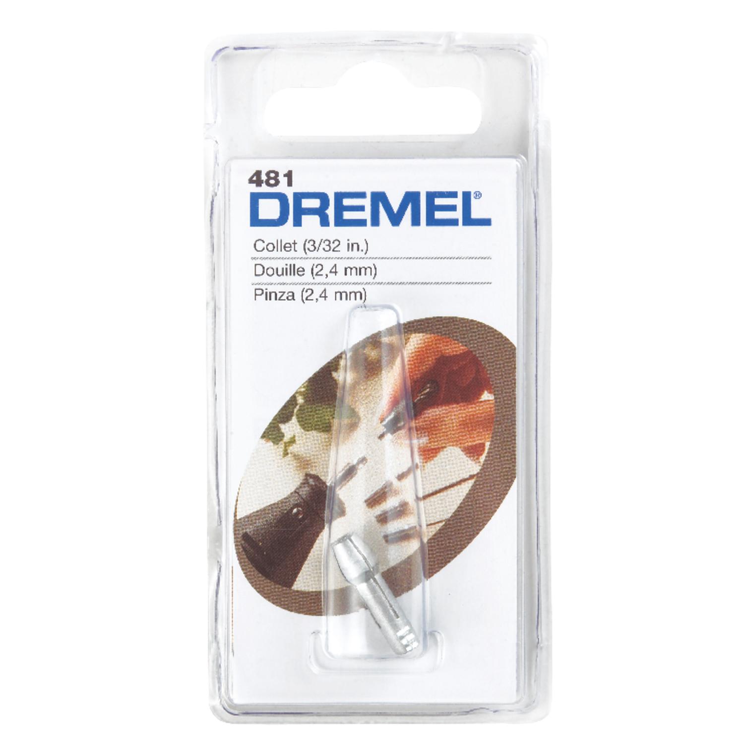 Dremel 3/32 in. X 1 in. L Metal Collets 1 pk