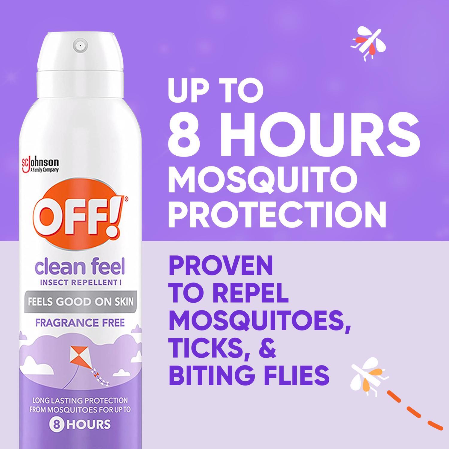 OFF! Clean Feel Insect Repellent Liquid For Mosquitoes/Ticks 5 oz