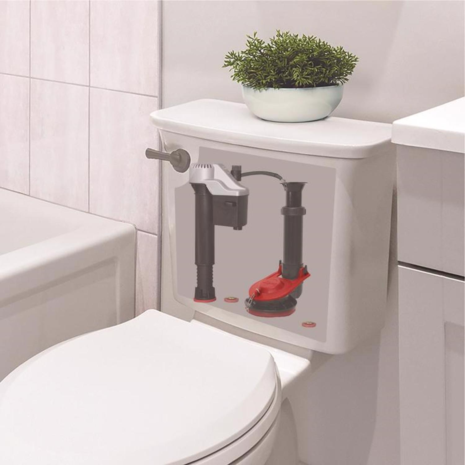 Korky Ultra High Performance Universal 2 Inch Toilet Flapper Red For Universal