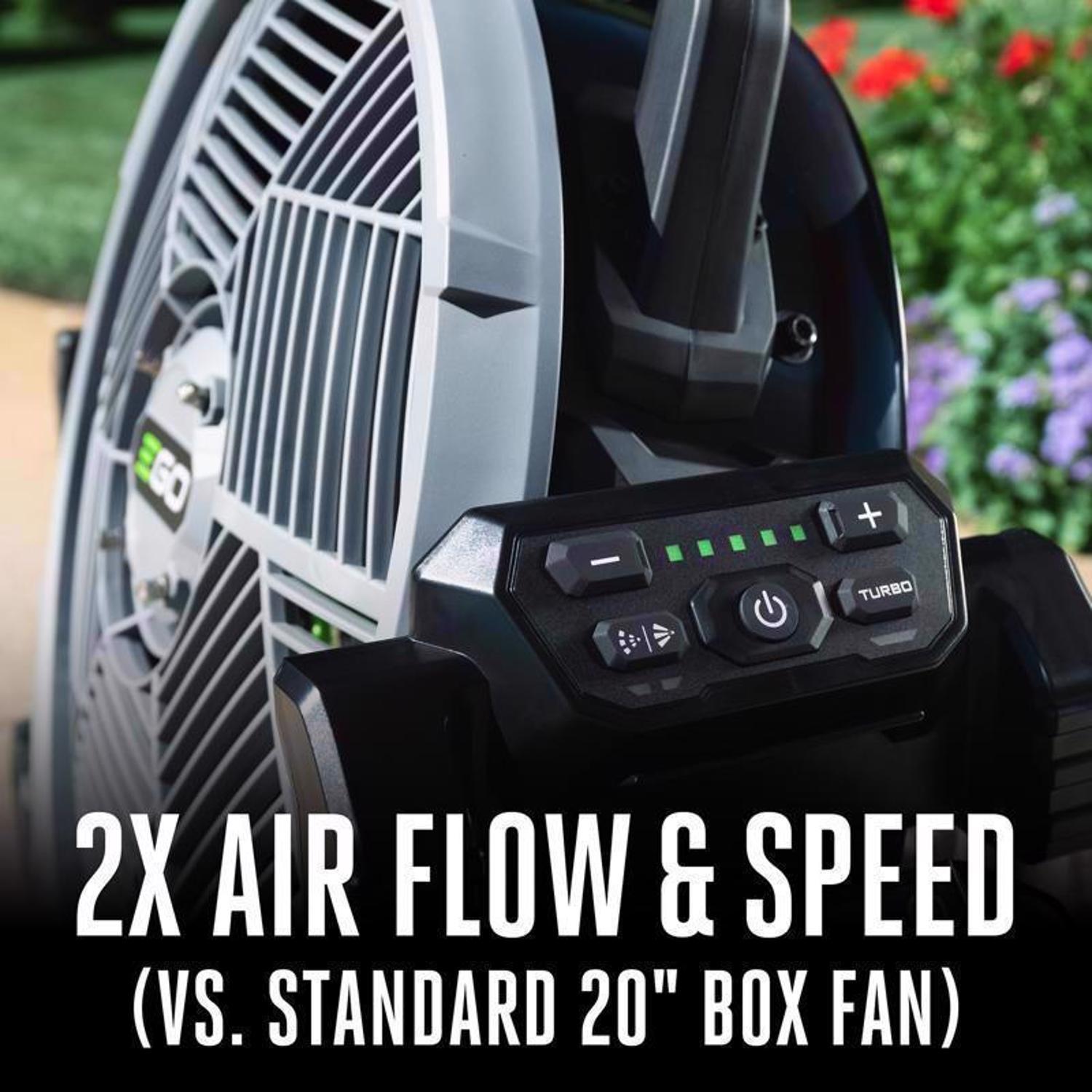 EGO Power+ 5 speed Misting Cordless Fan Bare Tool