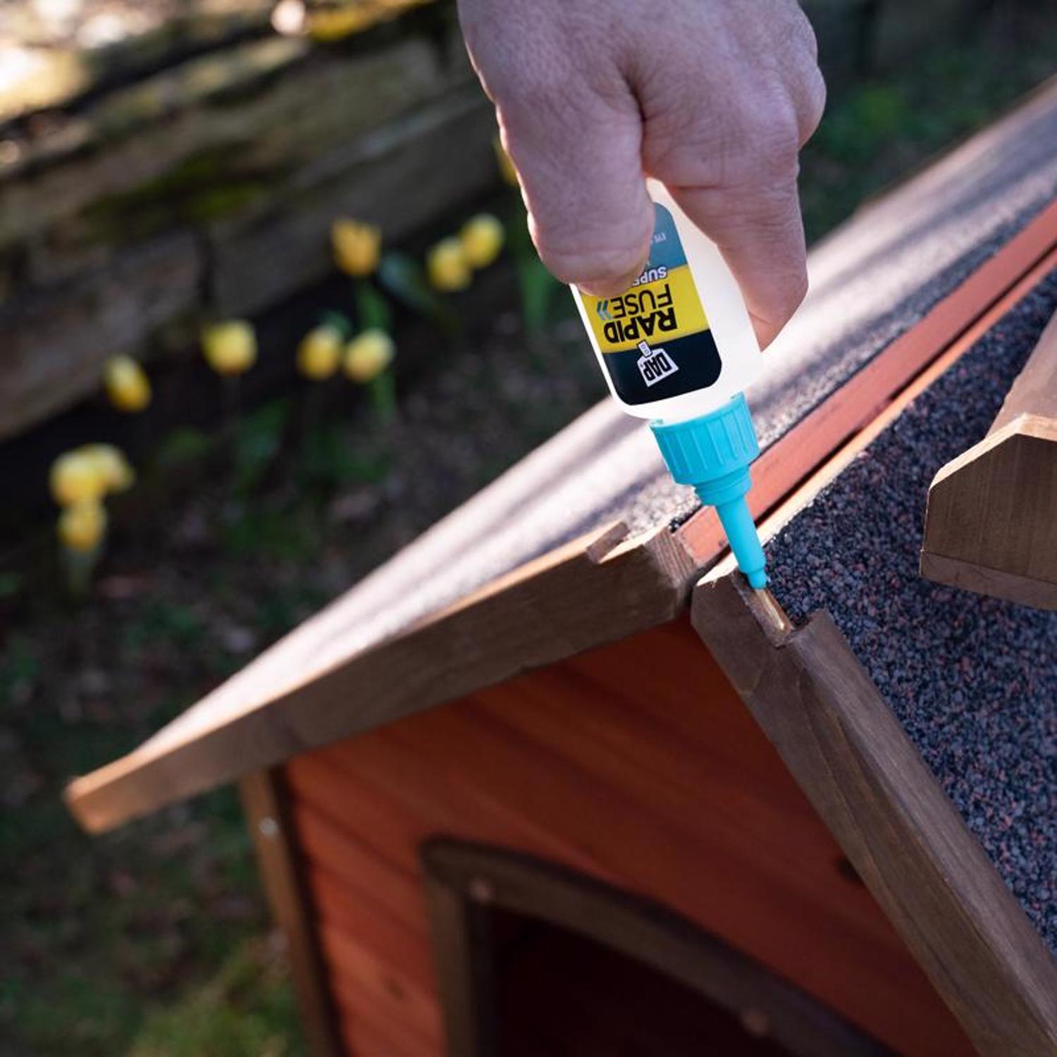 DAP RapidFuse High Strength Glue Clear All Purpose Adhesive 0.85 oz