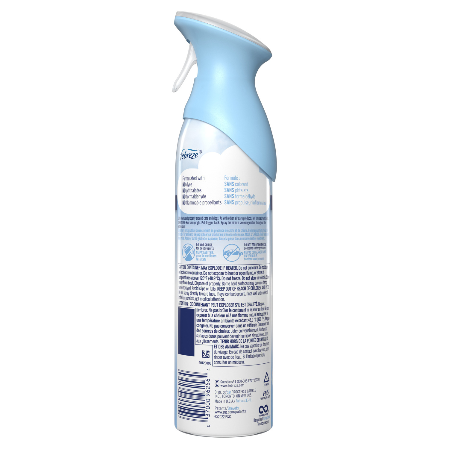 Febreze Air Effects Linen and Sky Scent Air Freshener 8.8 oz Aerosol