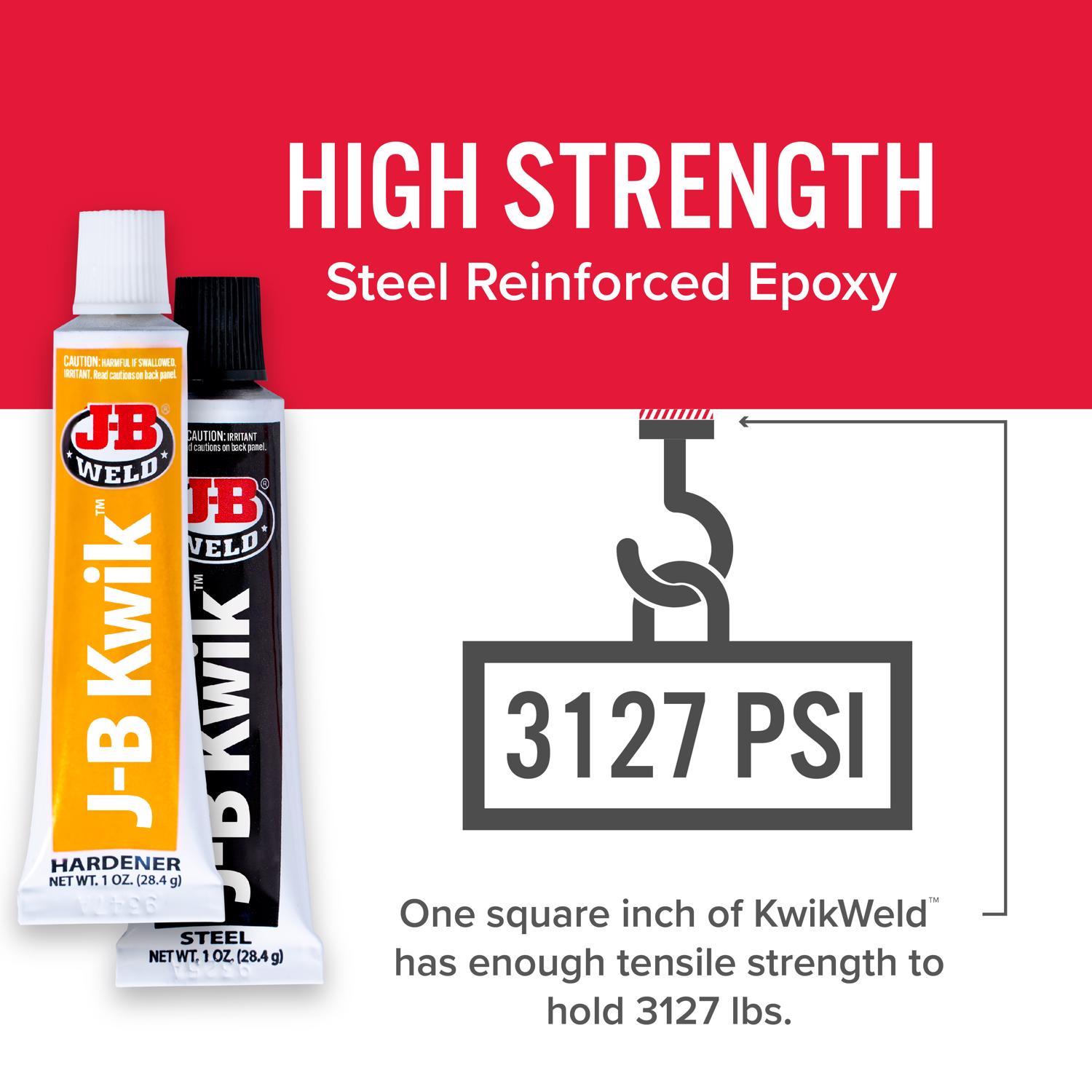 J-B Weld KwikWeld High Strength Automotive Epoxy Paste 2 oz