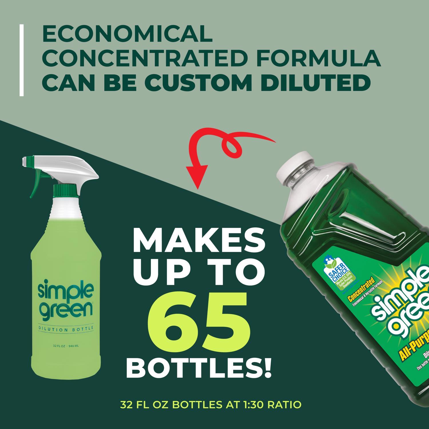 Simple Green Sassafras Scent Concentrated All Purpose Cleaner Liquid 67.6 oz