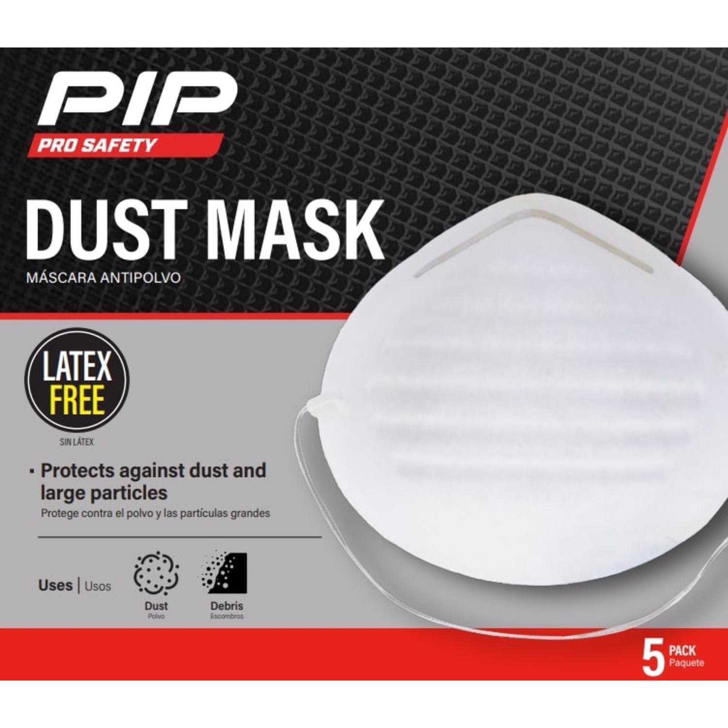Safety Works Dust Protection Dust Mask Blue One Size Fits Most 5 pc