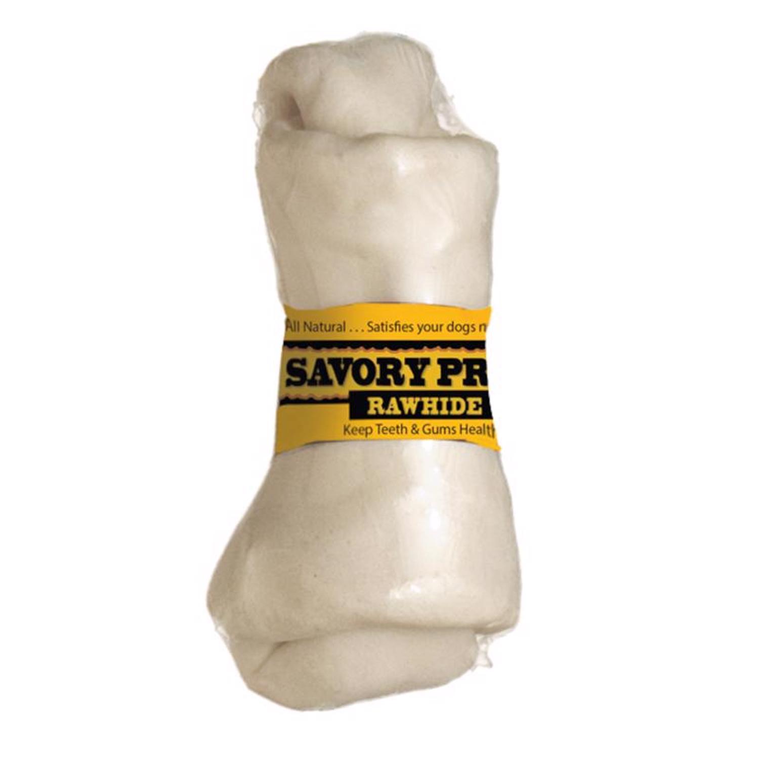 Savory Prime Small Adult Knotted Bone Natural 4-5 in. L 1 pk