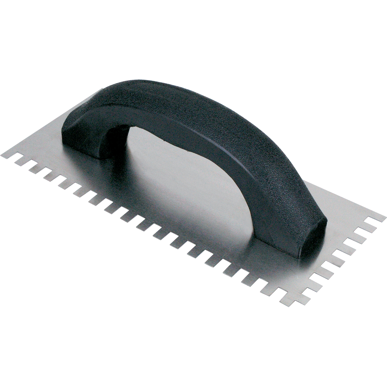 QEP 9 in. W X 4 in. L Steel Square Notched Trowel