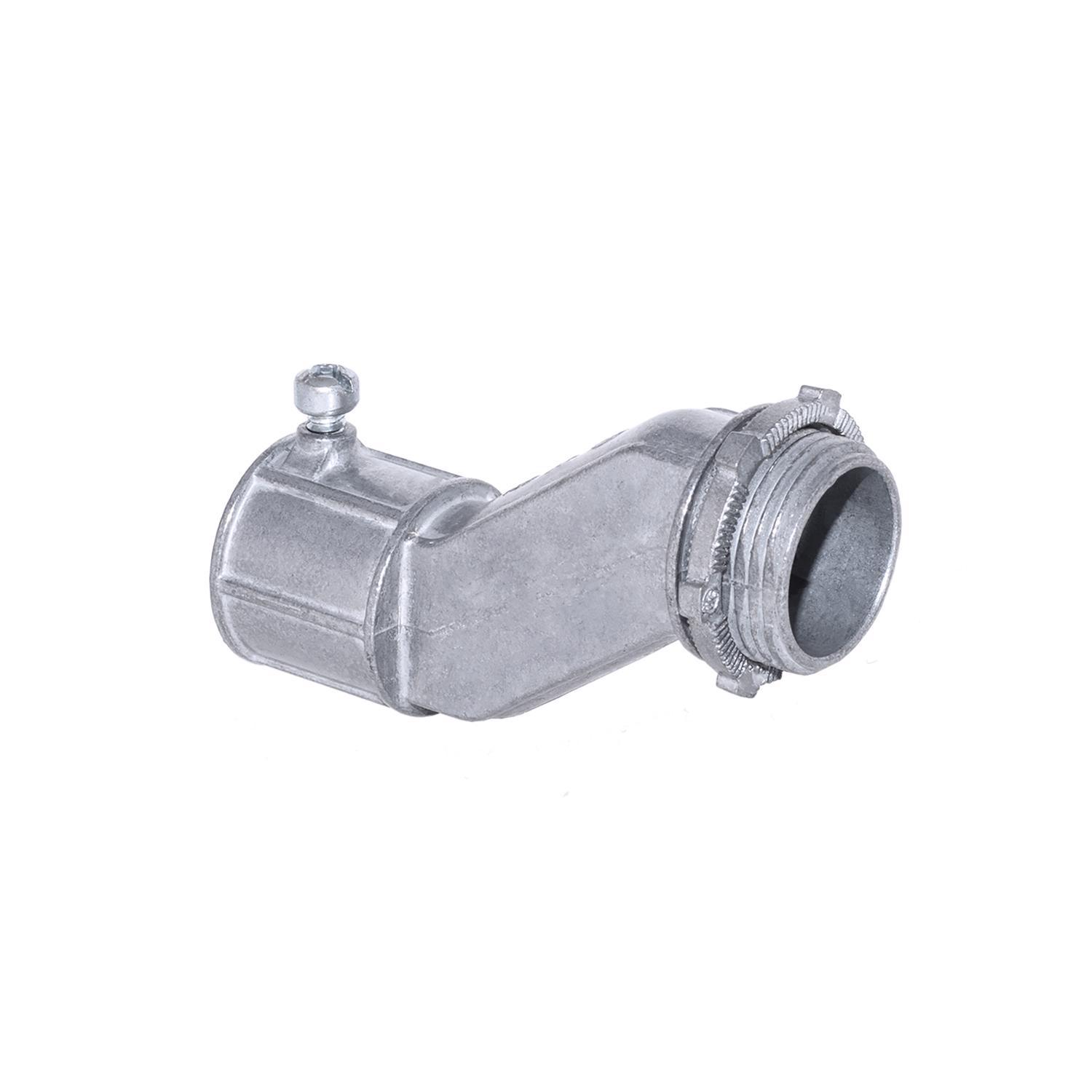 Sigma Engineered Solutions ProConnex 1/2 in. D Die-Cast Zinc Offset Set Screw Connector For EMT 1 pk