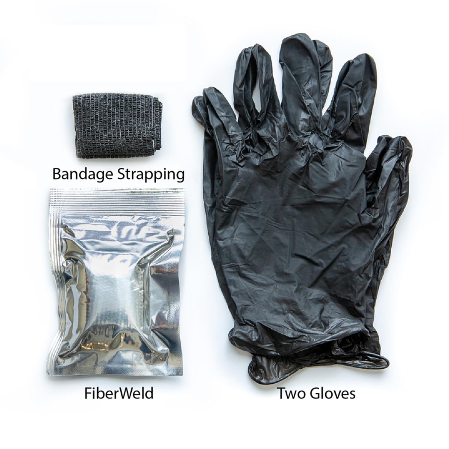 J-B Weld FiberWeld High Strength Epoxy Adhesive Black Permanent Fabric Adhesive 1 pc