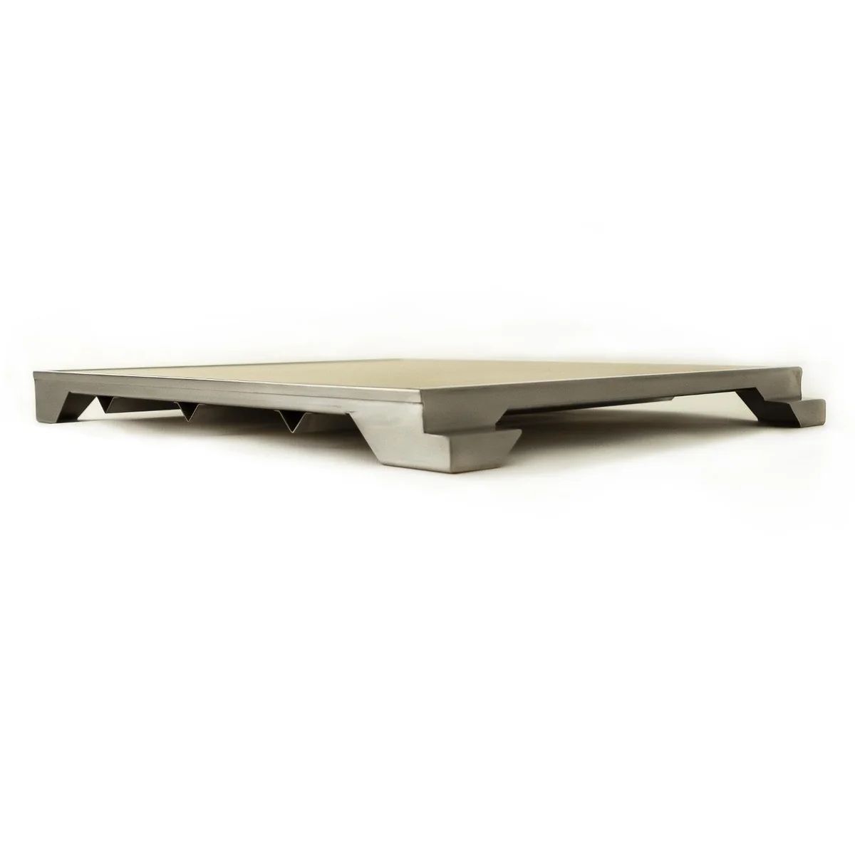Blaze Professional LUX 15 in. Ceramic Pizza Stone With Stainless Steel Tray
