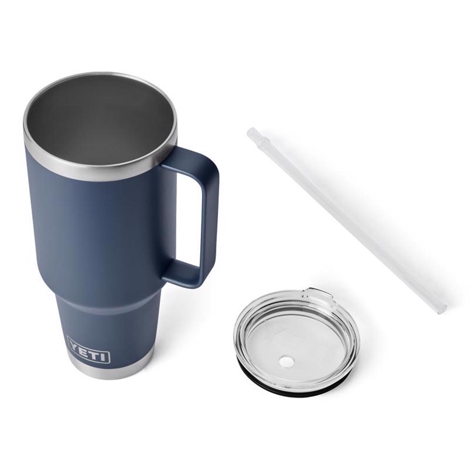 YETI Rambler 42 oz Navy BPA Free Straw Mug